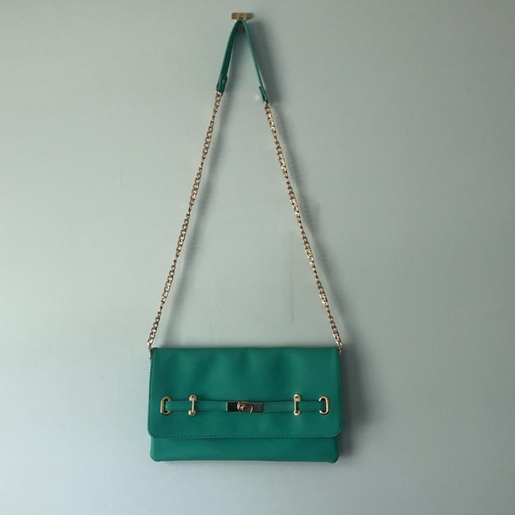 Yoki Handbags - YOKI Mint/Teal green Purse